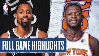 NETS at KNICKS  FULL GAME HIGHLIGHTS  January 26 2020 [upl. by Dnomsaj50]