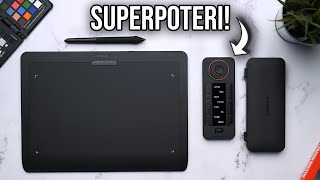 Una TAVOLETTA GRAFICA con i SUPERPOTERI  Recensione Xencelabs Pen Tablet e Quick Keys [upl. by Yemirej]