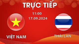 🔴U17 VIỆT NAM  U17 THÁI LAN  U17 ĐÔNG NAM Á  KÌ PHÙNG ĐỊCH THỦ CHẠM TRÁN MÃN NHÃN [upl. by Noled]