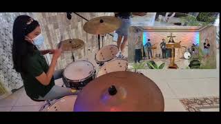 Sapat Na at Higit Pa drum cover Drummer Girl  jameerah  JIACC  myjameerah [upl. by Hedgcock61]