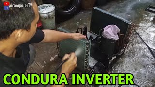 CONDURA Window Type Inverter Aircon  CLEANING [upl. by Cousins385]