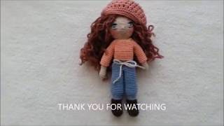 EASY WAY TO CROCHET DOLLS SWEATER [upl. by Atinnor]