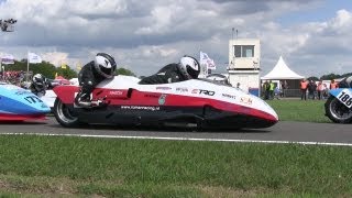 Impressie Sidecar Varsselring 2013 met Marcel amp Erik Ritzer [upl. by Etteroma]