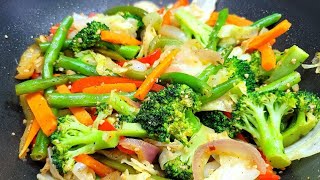 Steamed Vegetable salad  Mixed Vegetable Salad  Healthy Mixed Veg Salad Recipe  Boiled Veggies [upl. by Eyahc]