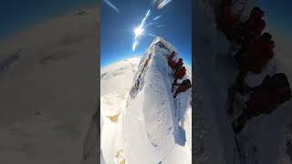 The TOP of MANASLU 8th tallest mountain in the world shorts viralvideo mountains nepal everest [upl. by Pet233]