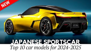 Best Japanese Sports Cars to Arrive in 2025 Top Performance Done Right [upl. by Drona906]