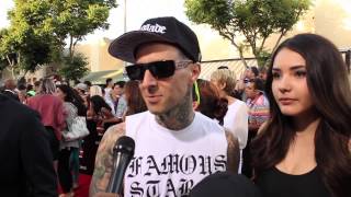 Travis Barker Talks Family and Giving His Kids Good Experiences [upl. by Eledoya]