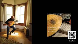 Michelangelo Galilei Suites for Lute performed by Richard Kolb [upl. by Ahsinat434]