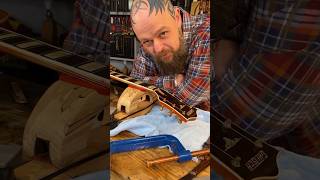 Sounds you DO NOT want to hear when doing this repair luthier vintageguitar [upl. by Niltag210]