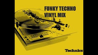 Old School Funky Tribal Techno Vinyl Mix Part 1 vinylcommunity [upl. by Abdel]