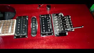 install seymour duncan pickups in Ibanez rg450 [upl. by Nelleh605]