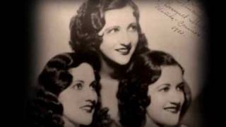 The Boswell Sisters  Down among the sheltering palms 1932wmv [upl. by Mahala]