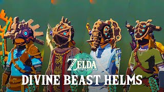 All Divine Beast Helm Locations in Zelda Tears of the Kingdom [upl. by Marci328]