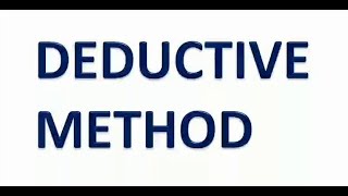 Teaching Inductive amp Deductive Method [upl. by Acinaj]