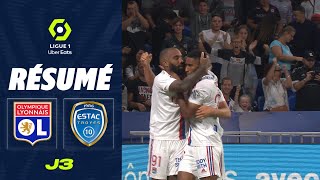 OLYMPIQUE LYONNAIS  ESTAC TROYES 4  1  Résumé  OL  ESTAC  20222023 [upl. by Dacia]