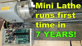 Mini Lathe Board repaired runs after 7 years [upl. by Frager]