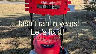 Craftsman 3200 psi pressure washer won’t start [upl. by Dwinnell]