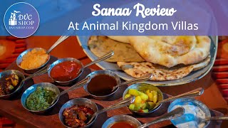 Sanaa Review  Disneys Animal Kingdom Villas Dining [upl. by Ettennig]