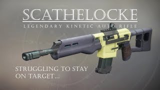 Destiny 2  Scathelocke  Legendary Auto Rifle  PVP Gameplay Review [upl. by Hpeseoj]