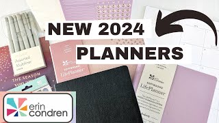 ERIN CONDREN 2024 SOFTBOUND LIFEPLANNERS  ERIN CONDREN FOCUS PLANNER AND ACCESSORIES [upl. by Loutitia]