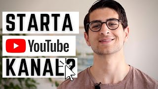 STARTA EN YOUTUBEKANAL ALLT DU BEHÖVER FÖR ATT BÖRJA [upl. by Aley]