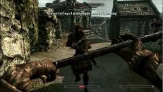 Skyrim Nord Gameplay 7 Battle for Fort Sungard HD [upl. by Mairam]