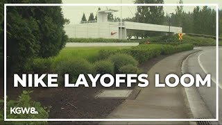 Nike will lay off 740 Beaverton HQ employees by June [upl. by Ahsirk]