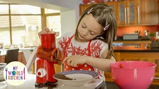 How to Make Tillys Swiss Brunsli Biscuits🇨🇭  My World Kitchen Official [upl. by Aimehs]