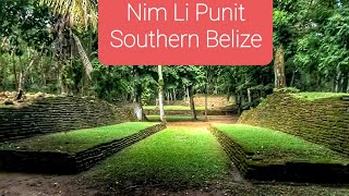 Nim Li Punit Maya ruins archeological site Southern Belize [upl. by Weintrob901]