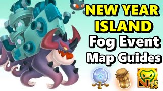 NEW YEAR ISLAND Fog Event Map Guides How to Get Dreadnought Wish Spheres and Insignias  DC 181 [upl. by Mascia]