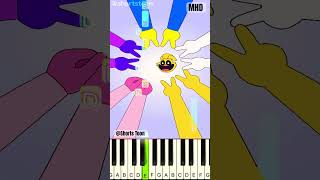 We Will Rock You 2  Poppy Playtime 3 shortstoon  Piano Tutorial [upl. by Leontyne10]