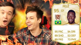 PELE IN A PACK PRANK  FIFA 15 Ultimate Team Pack Opening [upl. by Cris]