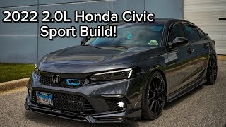 2022 11th Gen 20L Honda Civic Build [upl. by Noicnecsa]