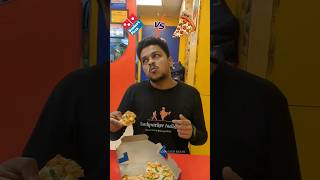 Dominos Pizza vs Street Food Pizza 🔥 [upl. by Aneelahs]