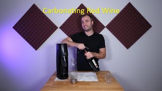 Carbonating Red wine [upl. by Ainelec42]