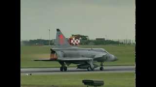 Saab Viggen RAF Waddington [upl. by Crystal]