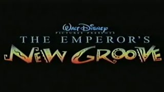 The Emperors New Groove Trailer 2000 [upl. by Ier]