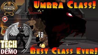 How To Get The Umbra Class AQWorlds Infinity TECH DEMO [upl. by Sharla]