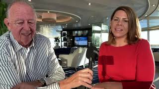 Windstar Cruises with Janet Bava Chief Commercial Office and Legendary Winter in the Mediterranean [upl. by Ariaj5]