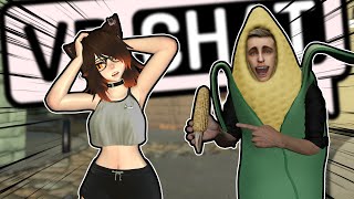 The Corn Man   VRChat Funny moments [upl. by Chapell530]