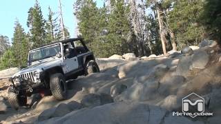 Cloakd LJ on The Rubicon Trail  MetalCloak 35quot LTSA Suspension [upl. by Adala]