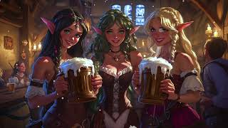 BardTavern Ambience  Relaxing Music Celtic Tavern Music Medieval Music Deep Sleep Relaxing [upl. by Aicad100]