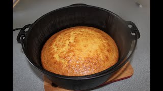 Wranglerstar Makes Cornbread on A Wood Stove [upl. by Frissell]