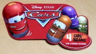 Cars 2 Mighty Beanz Toy Review [upl. by Corvin]