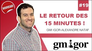 Le retour des 15 minutes  19 30092019 – Noirs –1d4d5  Slave Variante d’échange avec 4Fg5 [upl. by Ecinuahs53]