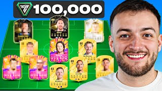 100000 FC 25 POINTS Decides My Team [upl. by Airdni]