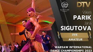 Jive  Vilem Parik amp Jana Sigutova  Amateur Latin  WIDC by DansInn Michael Malitowski 2023 [upl. by Zales]