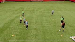 Soccer Drill Combination Play [upl. by Elyse]