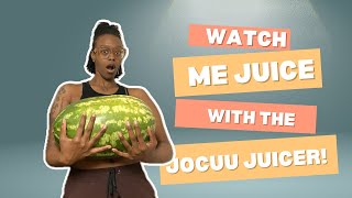 Best Affordable AtHome Juicer 2024  Jocuu Slow Masticating Juicer Review [upl. by Atiram]