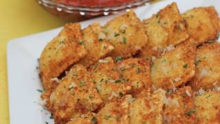 Toasted Ravioli Recipe I LOVE this appetizer [upl. by Asilla]